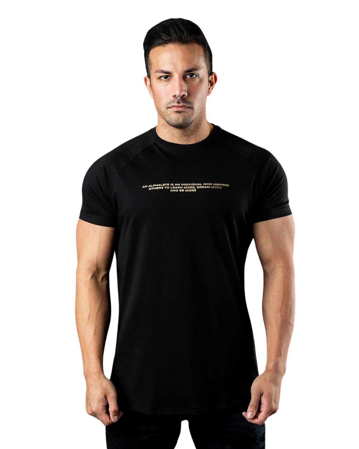 ALPHALETE Tシャツ レガシー シャツ / ブラック 2枚目の画像