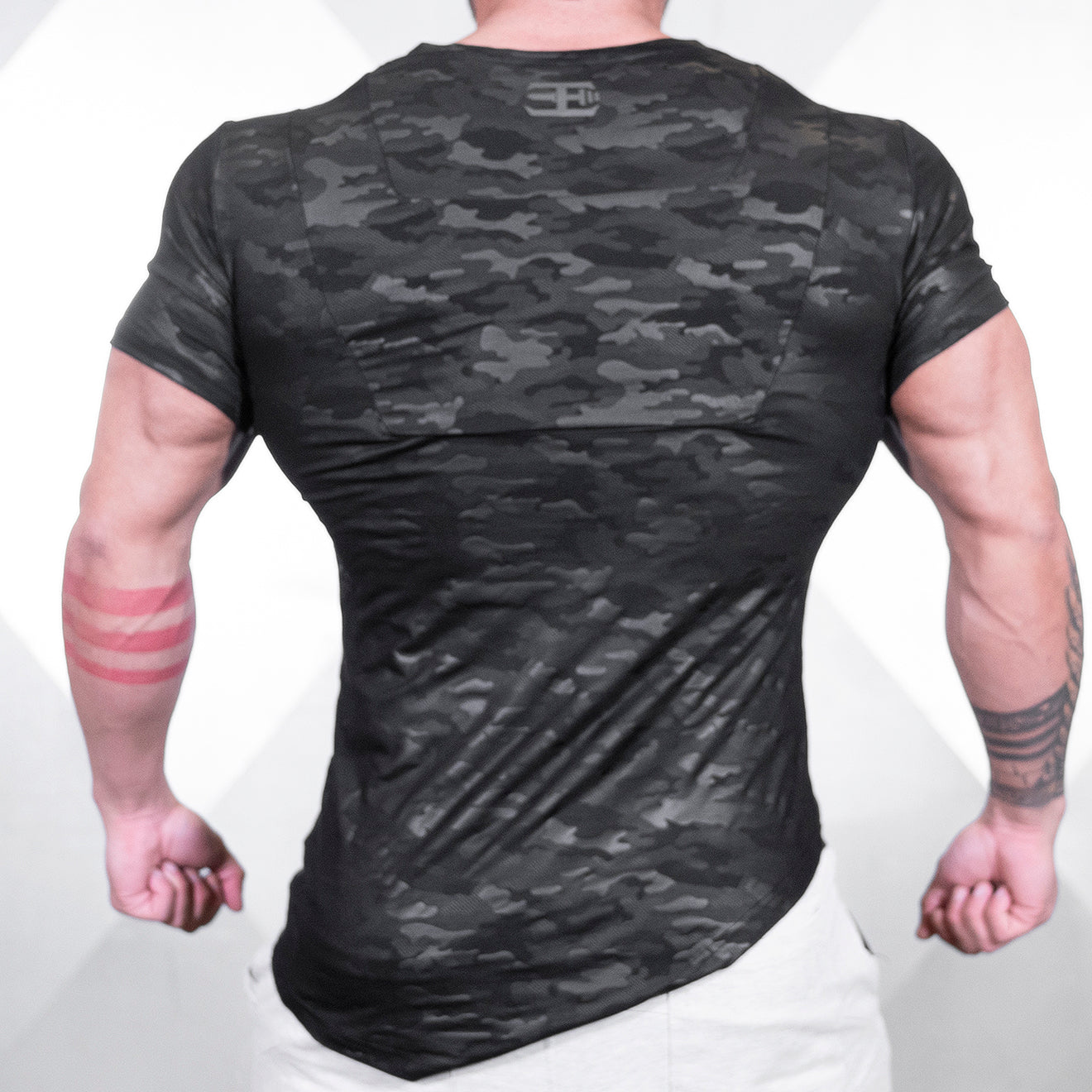 Body Engineers Tシャツ プロメテウス / ブラックカモフラージュ 3枚目の画像